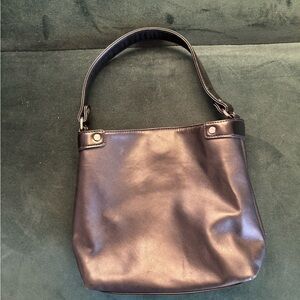 Liz Claiborne black mini shoulder bag